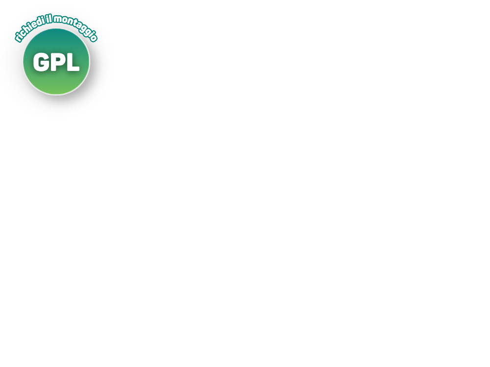badge montaggio GPL - BENZINA